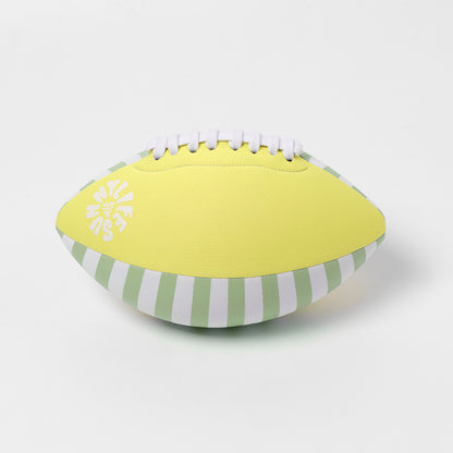 Sunnylife Neoprene American Football, Tides Out Citrus