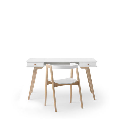 Oliver Furniture Wood Desk, 66 cm and Armchair