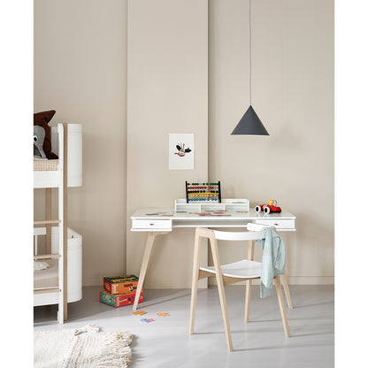 Oliver Furniture Wood Desk, 66 cm and Armchair