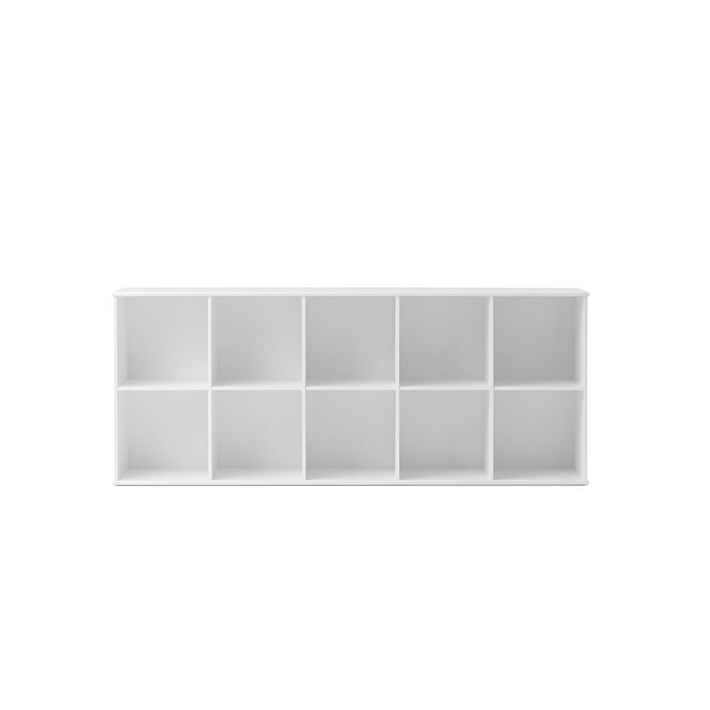 Oliver Furniture Wood Shelf, 5x2 Compartments – With or Without Horizontal Base