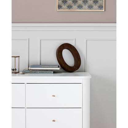 Oliver Furniture Wood Dresser with 6 Drawers - White