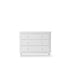 Oliver Furniture Wood kommode, m. 3 skuffer - Hvid