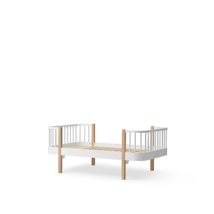 Oliver Furniture, Wood Original, Junior Bed - White/Oak