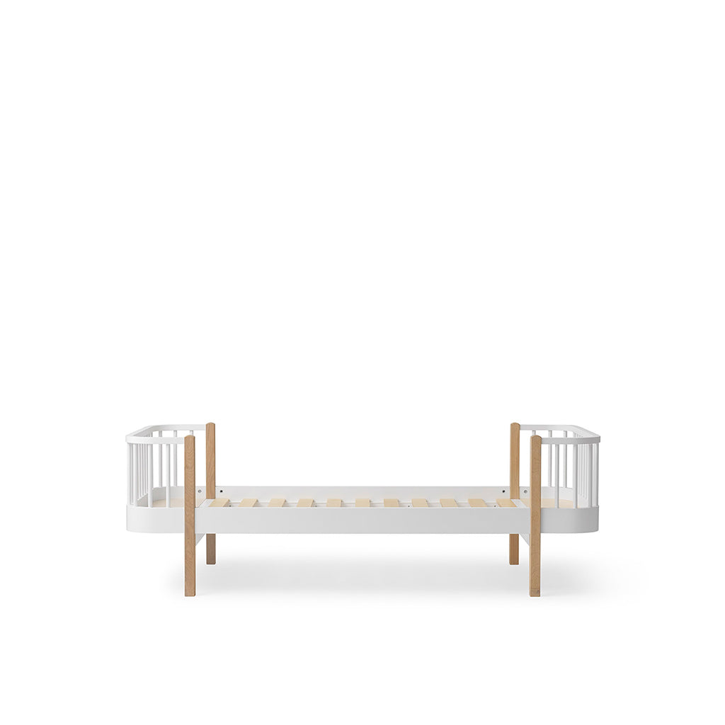 Oliver Furniture, Wood Original, Bed - White/Oak