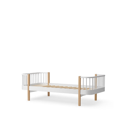 Oliver Furniture, Wood Original, Bed - White/Oak