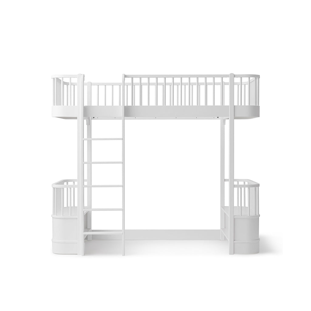 Oliver Furniture, Wood Original, Loft Bed - White