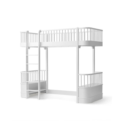 Oliver Furniture, Wood Original, Loft Bed - White
