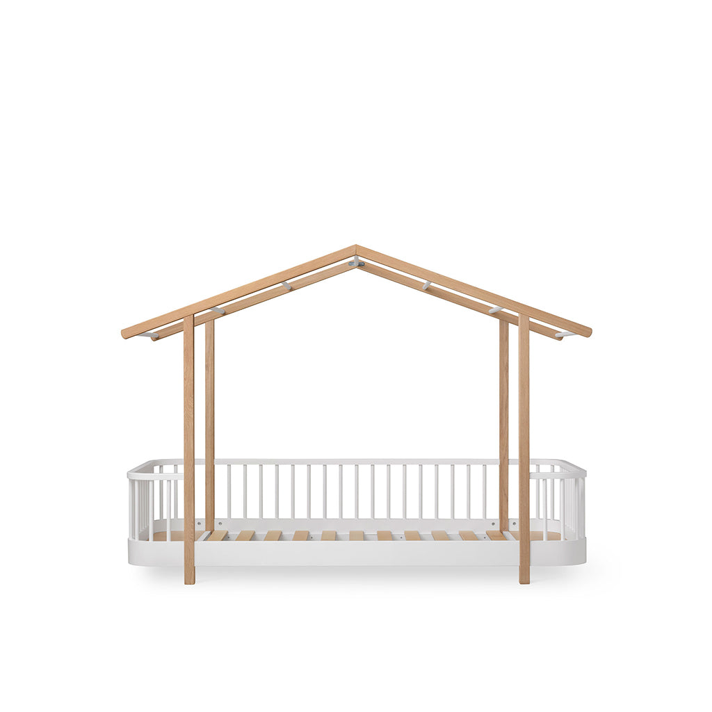 Oliver Furniture, Wood Original Canopy Cover only – White/Oak