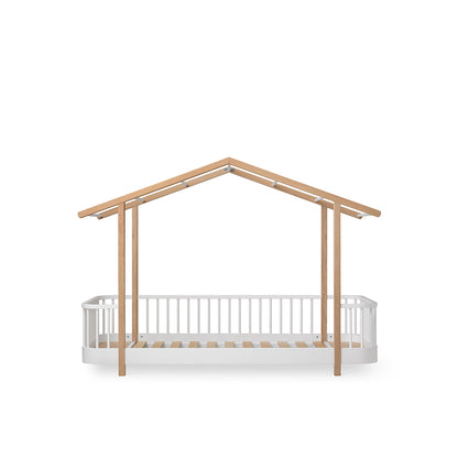 Oliver Furniture, Wood Original Canopy Cover only – White/Oak