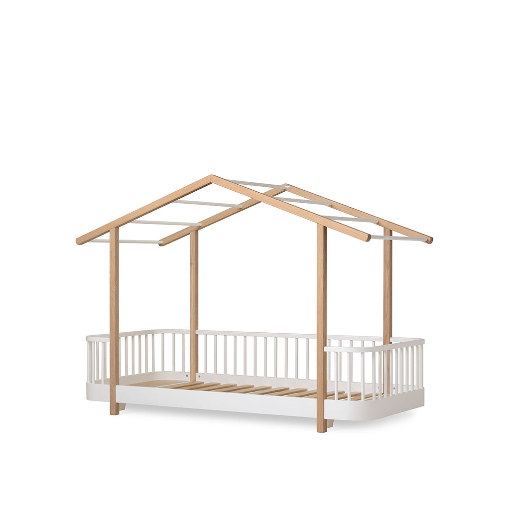 Oliver Furniture, Wood Original Canopy Cover only – White/Oak