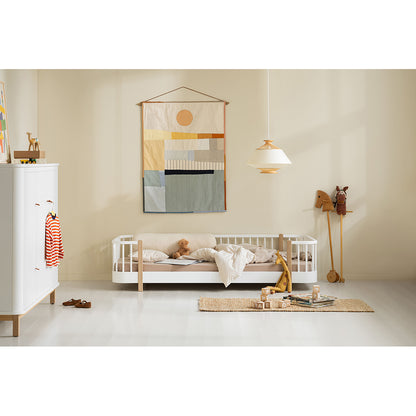 Oliver Furniture, Wood Original Canopy Cover only – White/Oak