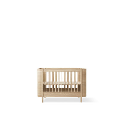 Oliver Furniture, Wood Mini+ Crib excl. Junior Kit - Oak