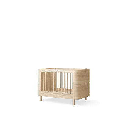 Oliver Furniture, Wood Mini+ Crib excl. Junior Kit - Oak
