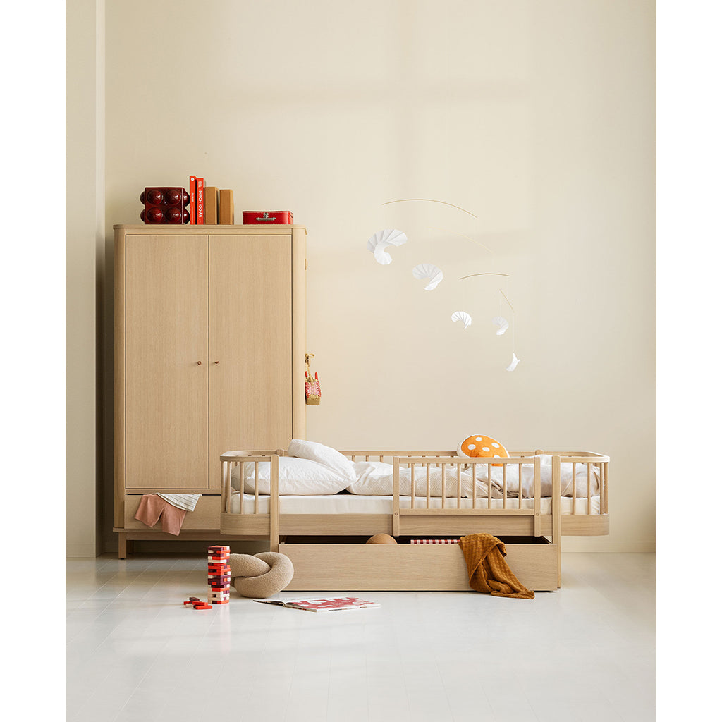 Oliver Furniture, Wood Original, Sofa Bed - Oak