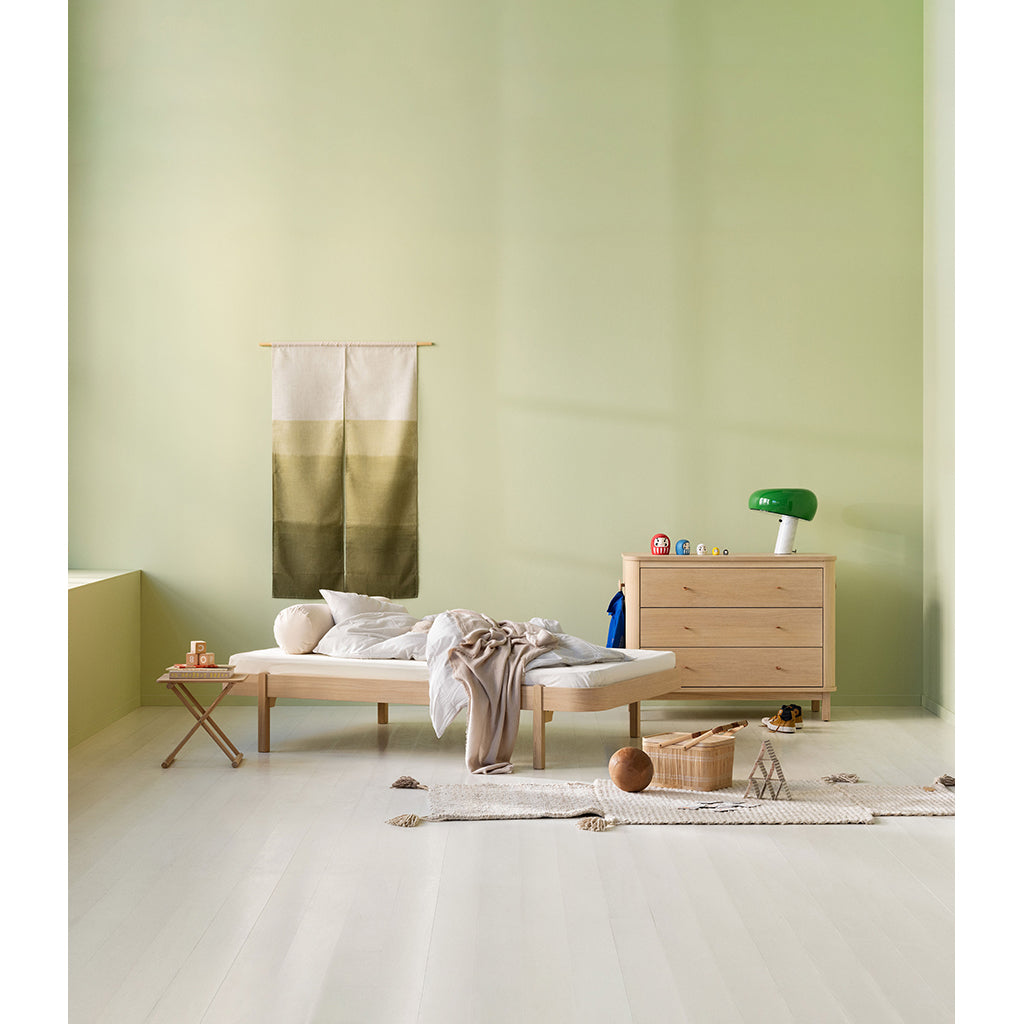 Oliver Furniture, Wood Lounger, 120 x 200 cm - Oak
