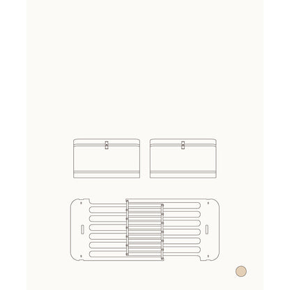 Oliver Furniture, Wood Mini+ Basic - Sibling Kit Oak