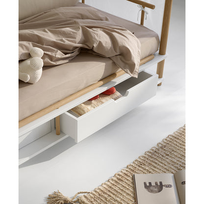 Oliver Furniture, Camp Loft Bed - White/Oak