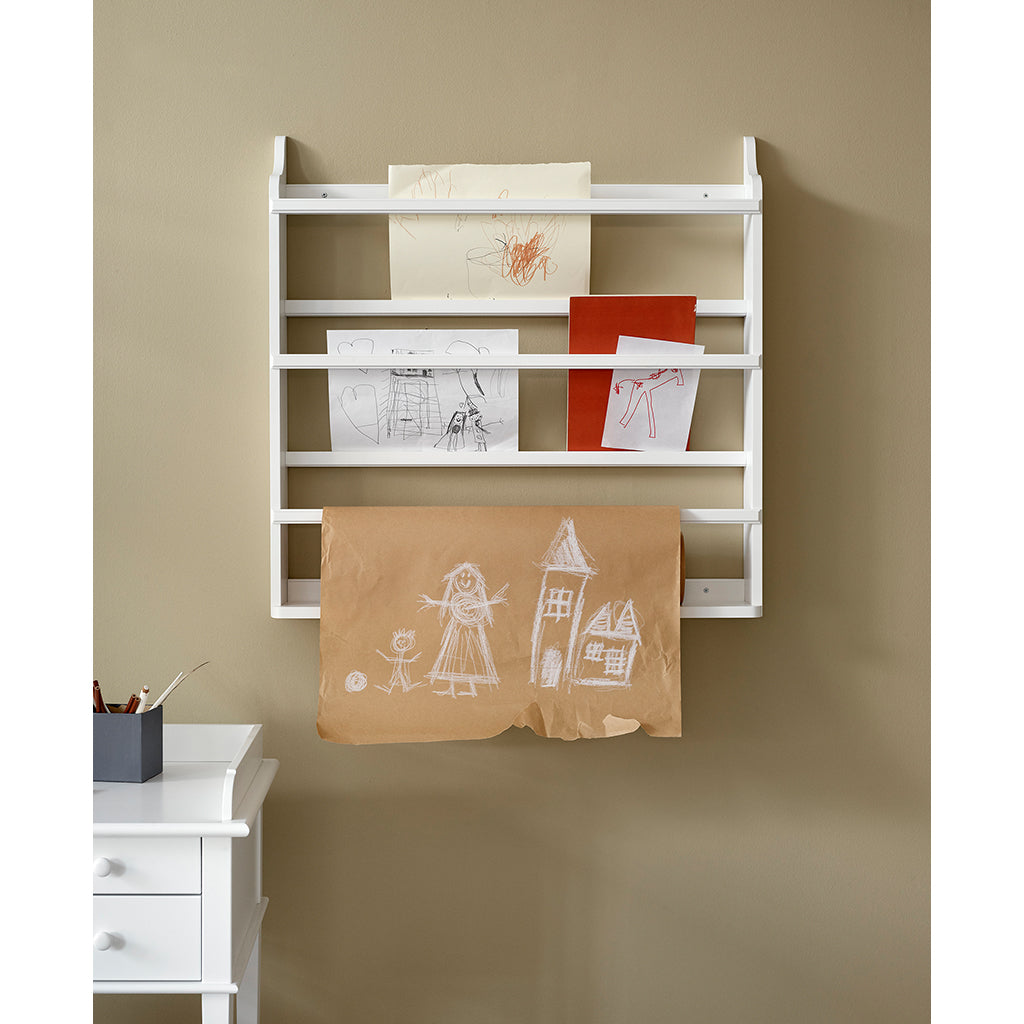 Oliver Furniture Seaside tallerkenrække, hvid