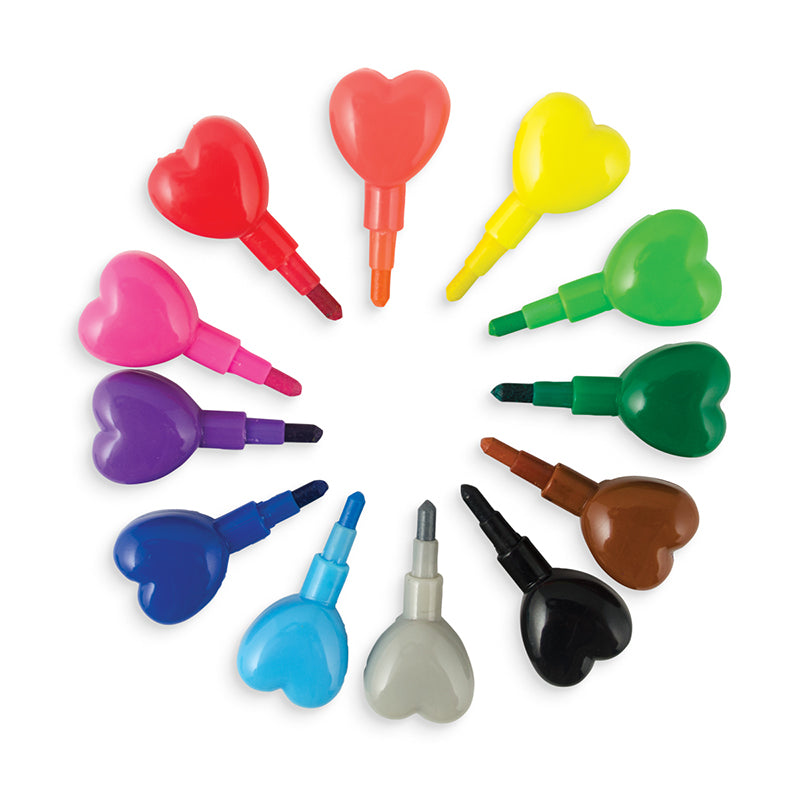 Ooly Heart to Heart Colored Pencils with 12 Colors