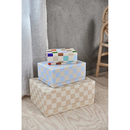 OYOY Storage Boxes Set with 3 Pieces Mana