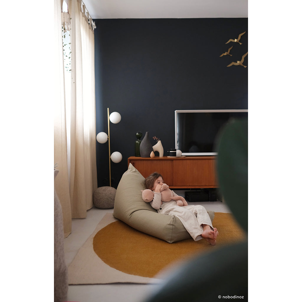 Nobodinoz Oasis Bean Bag Chair – Laurel Green