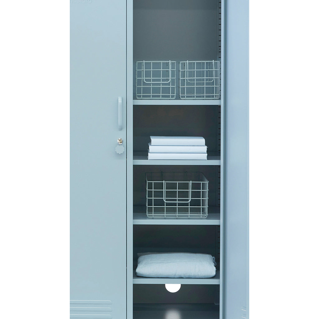 Mustard Made Baskets, Set of 3 Wire Baskets - Ocean