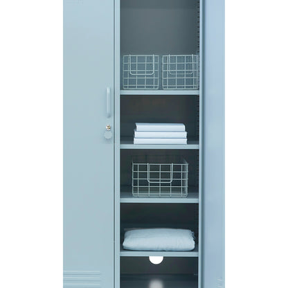 Mustard Made Baskets, Set of 3 Wire Baskets - Ocean