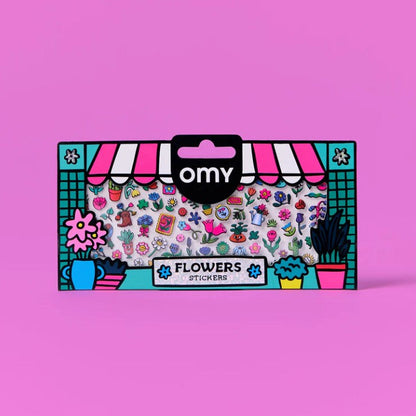Klistermærker børn – Omy Flowers stickers