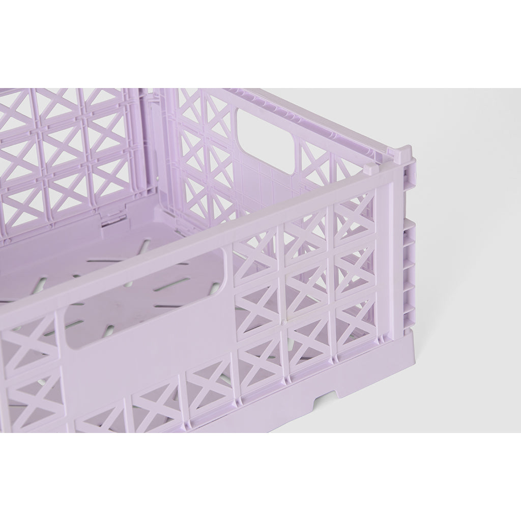 Gergerland Folding Crate, Size 2 - Orchid