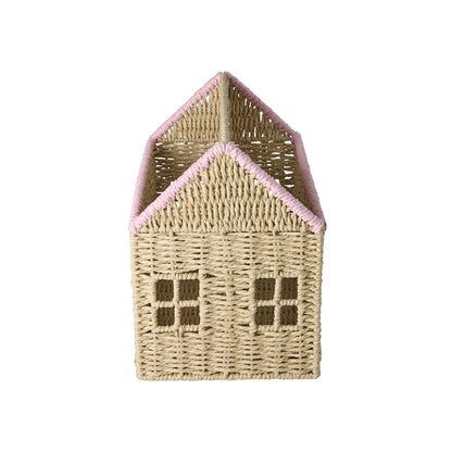 Rice House for Book Storage - Pink