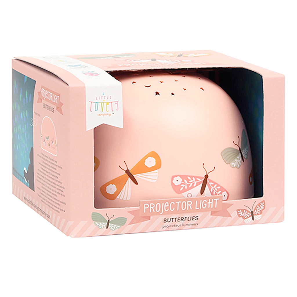 A Little Lovely Company, Projector Night Light - Butterflies