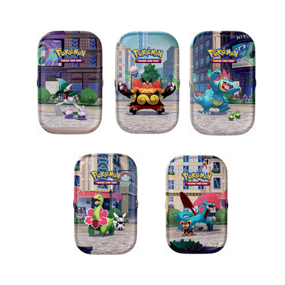 Pokémon Poke Mini Tin June REL, collector’s tin with booster packs