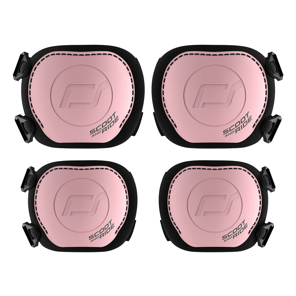 Scoot &amp; Ride Protective Gear for Scooters, Rose – Size XXS-S