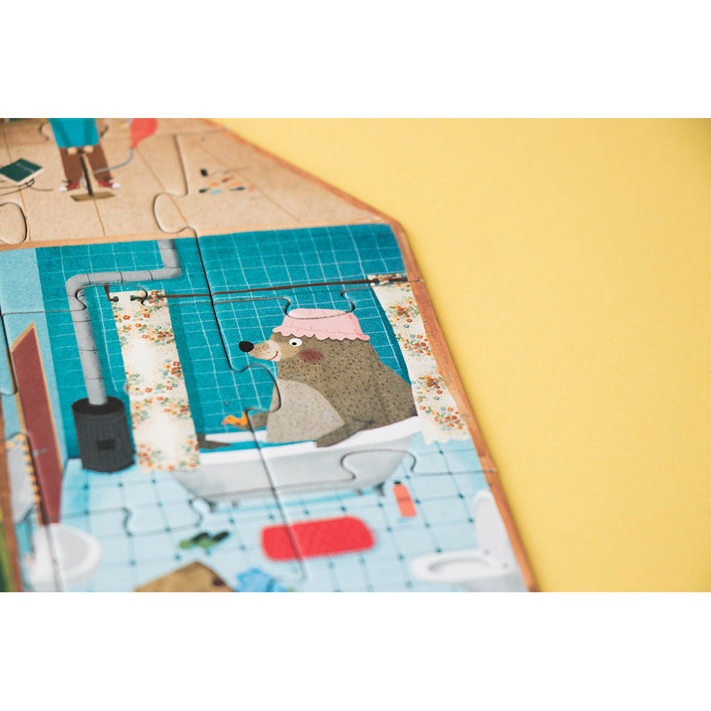 Londji Puzzle, Reversible, Welcome to My Home - 36 Pieces