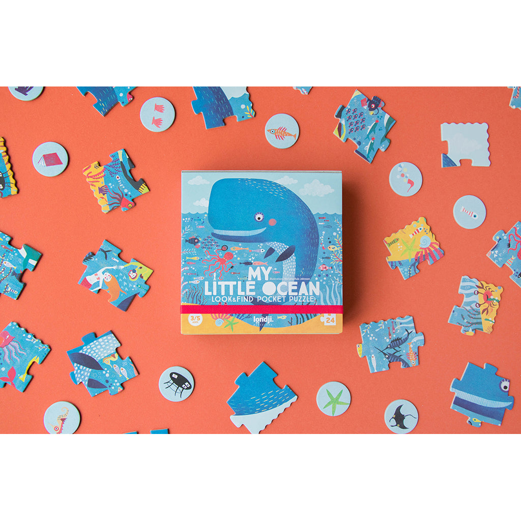 Londji Pocket Puzzle, My Little Ocean – 36 Pieces