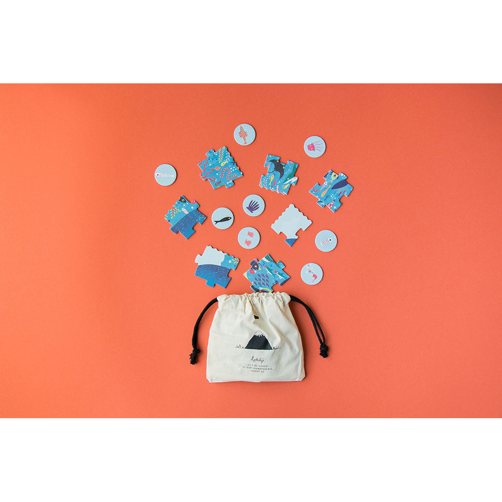 Londji Pocket Puzzle, My Little Ocean – 36 Pieces