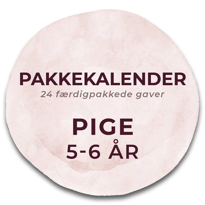 Færdig pakkekalender, Pige 5-6 år