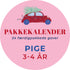 Færdig pakkekalender, Pige 3-4 år