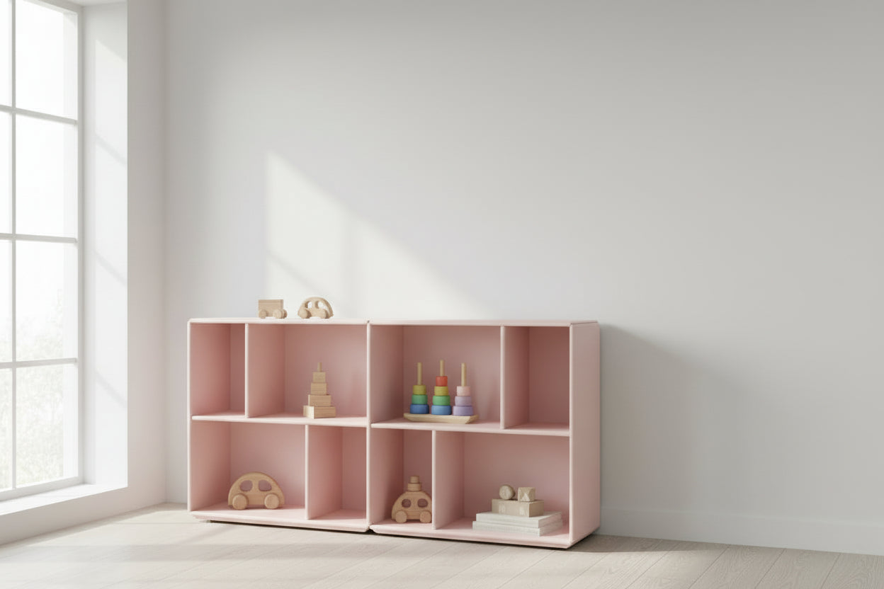 By Aulum Palm Springs Shelf, 117 x 61 cm - Blush