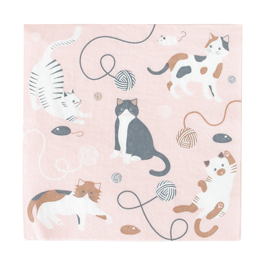 My Little Day Cat Napkins, 20 Pack