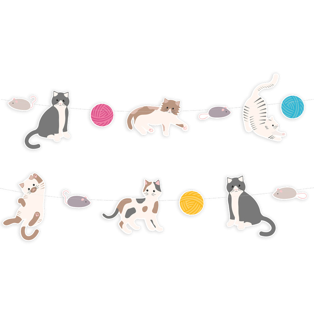 My Little Day Paper Garland, 3 m - Cat
