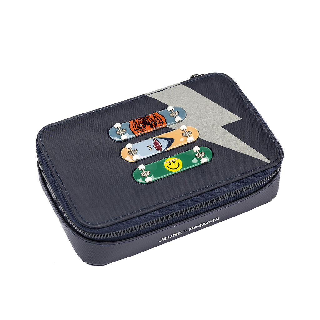 Jeune Premier Pencil Case with Accessories, Skate