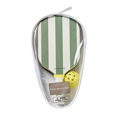 Sunnylife Pickleball Set, Seagrass Sage