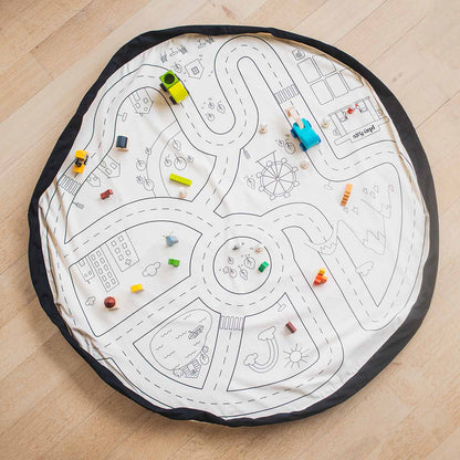 Play&amp;Go 2-in-1 Playmat and Storage Bag, Playville