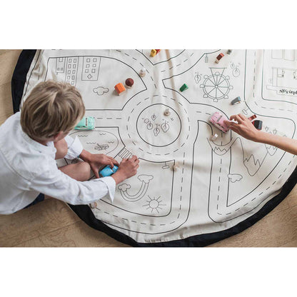 Play&amp;Go 2-in-1 Playmat and Storage Bag, Playville