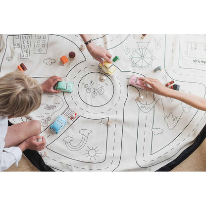 Play&amp;Go 2-in-1 Playmat and Storage Bag, Playville