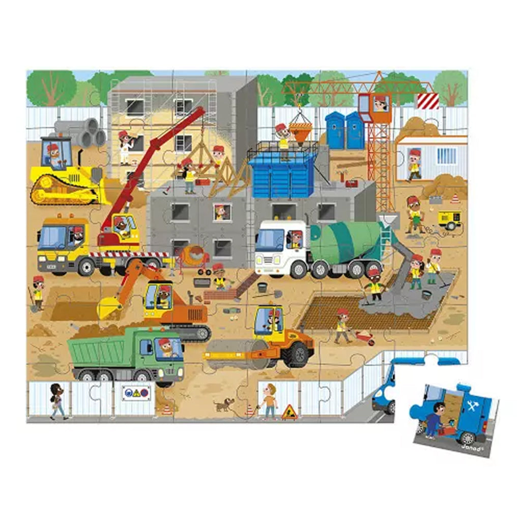 Janod Puzzle, Construction - 36 Pieces