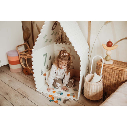 Play&amp;Go Puzzle Mat Eevaa, Reversible Floor Puzzle Mat and Storage in One - Numbers