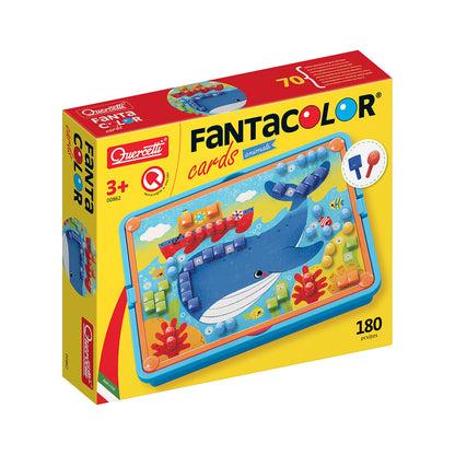 Quercetti Peg Board, Fantacolor Animals
