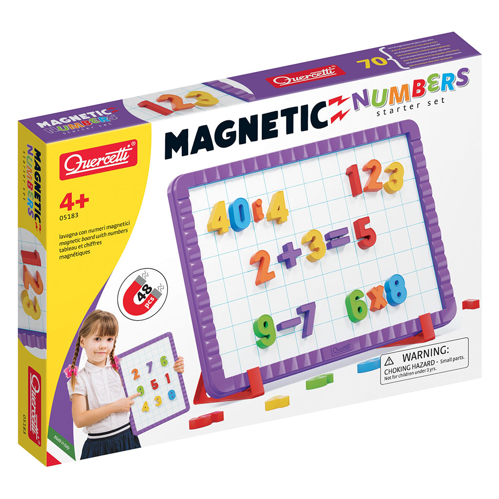 Quercetti Magnetic Numbers Starter Set (48 Pieces)